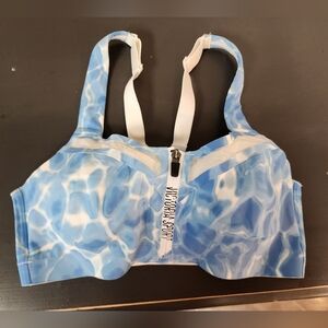 Victoria Sport Incredible Knockout Ultra Max 34D Blue Water Print Sports Bra